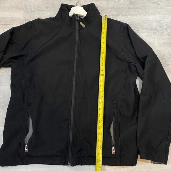 Men’s L Pepsi Performance Softshell Fleece Lined Black Jacket - Picture 5 of 16